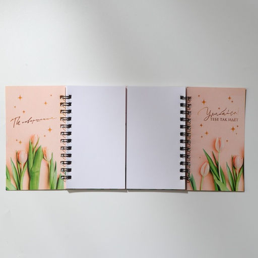 Двойной блокнот С 8 Марта, 48 листов - Artfox фото 3