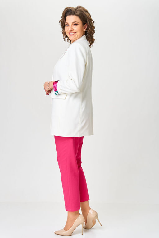 Жакет ANDINA CITY 4012-25 белый фото 2