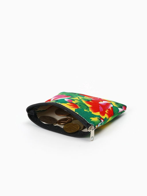 Кошелёк-монетница на молнии 11?1?8 см, с принтом, МИКС