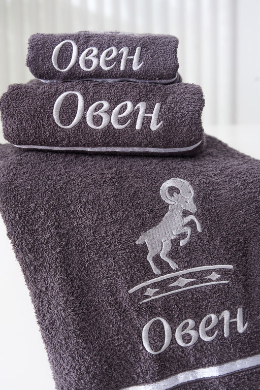 14418/10 Знаки зодиака полотенце махровое плотность 350гр