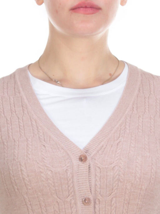 A522 Кардиган женский (65% хлопок, 15% кашемир, 20% эластан) - Фабричный китай фото 6