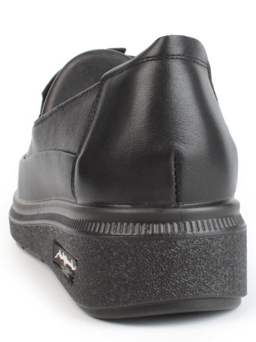 03-5316 BLACK Полуботинки женские (натуральная кожа)