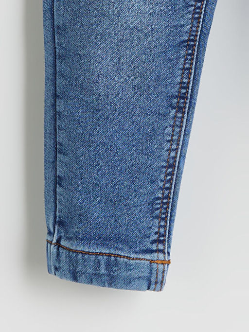 Beli Lastikli Erkek ?ocuk Jean Pantolon