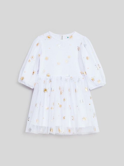 20220200719, Платье детское для девочек Gloxinia белый Acoola фото 2