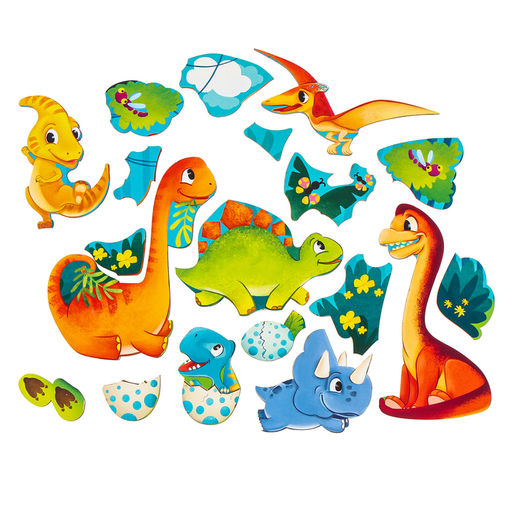 Рамка - вкладыш «Прогулка с динозаврами», 20 деталей