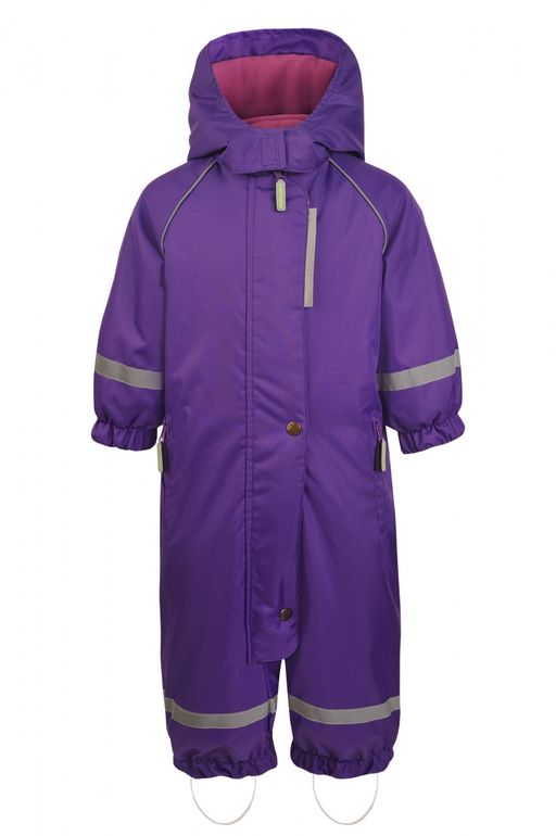 Осенний комбинезон для девочки (осень-зима), LOLLO 7050 Фиолетовый - Caimano фото 2