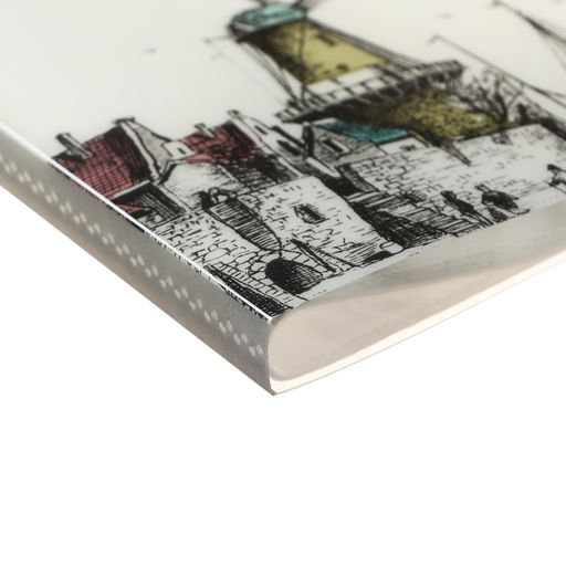 Папка формат А4, с 40 прозрачными файлами Город, МИКС - Calligrata фото 7