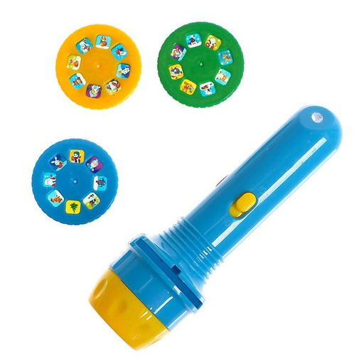 Проектор Зимние истории, светящиеся наклейки, 3 слайда, 24 картинки