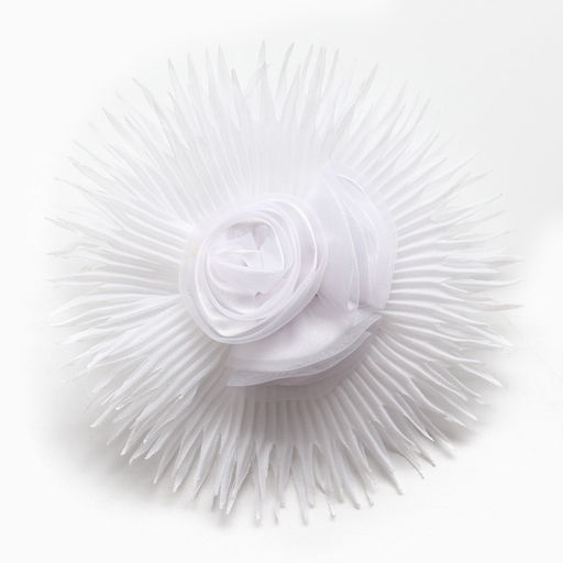 Бант для волос на выпускной, белый, Минни Маус