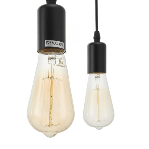 Светильник BayerLux «Паук», чёрный, 8×40W, E27, 80×80×90 см