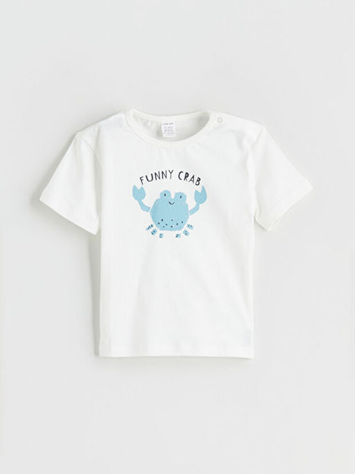 Yenge? Bask?l? Erkek Bebek Ti??rt ve ?ort 2li