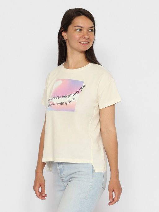 CRB wear/CSSW 60264-21 Футболка женская,экрю/Ex.Cherubino  фото 3