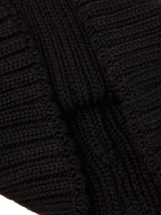 Шапка жен. шерсть+акр LB-BR55043 black - Labbra фото 4