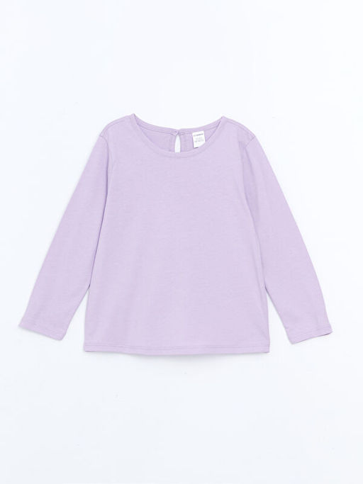 Bisiklet Yaka Uzun Kollu K?z Bebek Bluz 2li - Waikiki фото 2