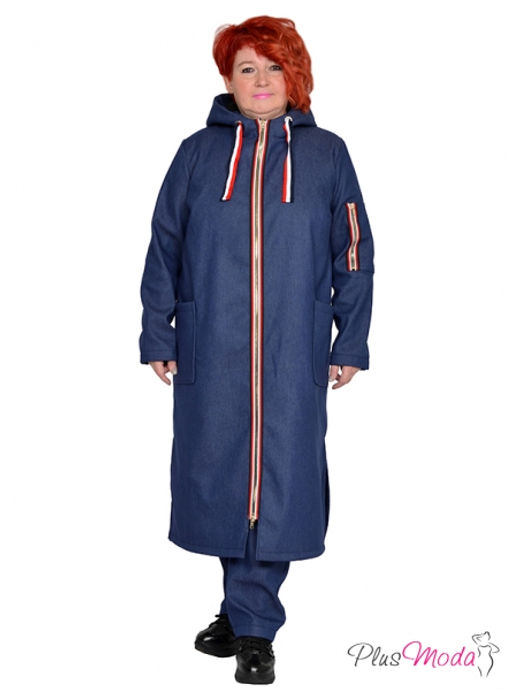 Пальто Модель №1771 размеры 44-84 - Plusmoda фото 22