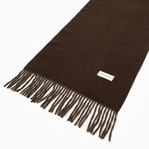 Шарф женский MIST, кофейный 33*180 см