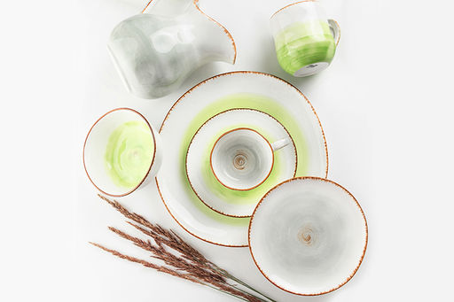 Набор 2 салатников 550 мл 13,5*13,5*7,5 см Кантри, голубой, фарфор - Elan gallery фото 6