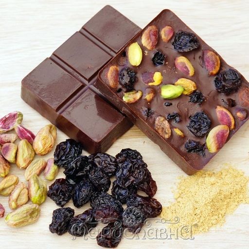 Шоколад тёмный Джамбо и фисташка - Мариславна фото 2