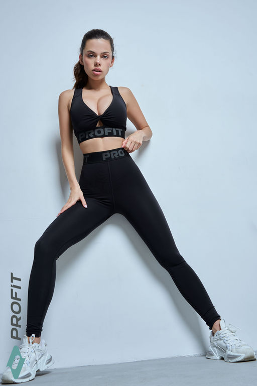 Спортивный топ, черный tb.130.001 - Profit фото 13