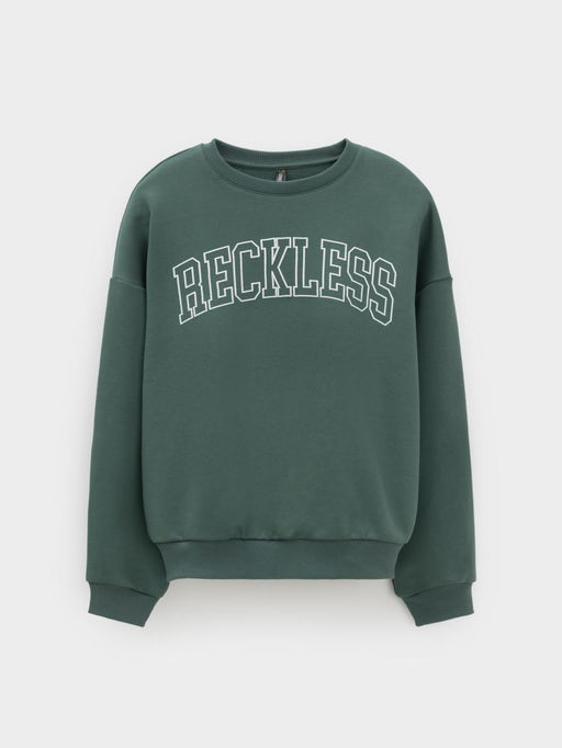 КР 302843/темно-зеленый 5611 к608 джемпер (свитшот) для мал