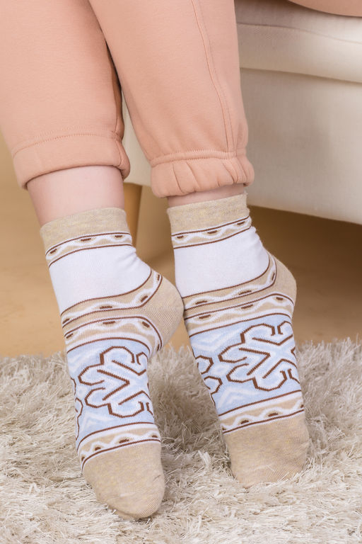 Цена за 6 пар. Носки Сияние женские - Berchelli фото 16