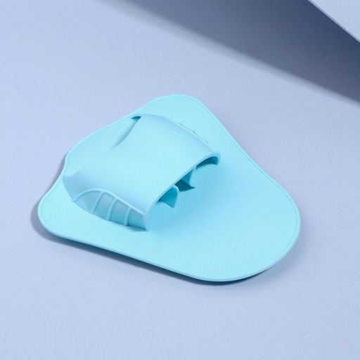 Цена за 2 шт. Массажёр - щётка, антицеллюлитный, 14×12×3.5 см, голубой