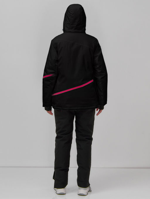 Горнолыжный костюм женский зимний черного цвета 07091Ch - Chunmai фото 4