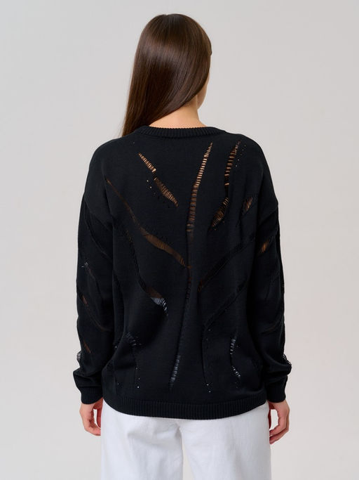 Джемпер женский 12421-53015 black - Eleganzza фото 4