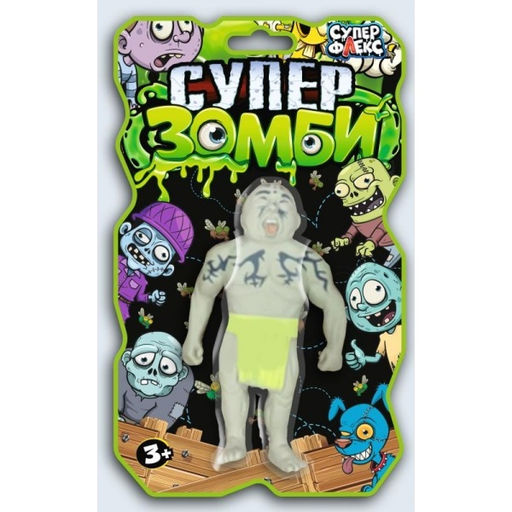 Играем вместе. Игрушка тянучка "Монстр боец" арт.SJ2366-RU