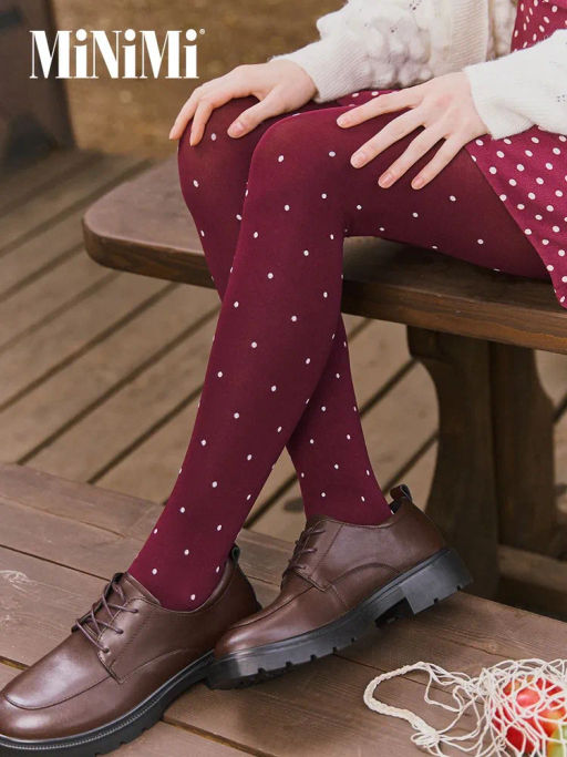 MICRO POIS 100 (микрофибра в горошек) - bordo - Minimi фото 3