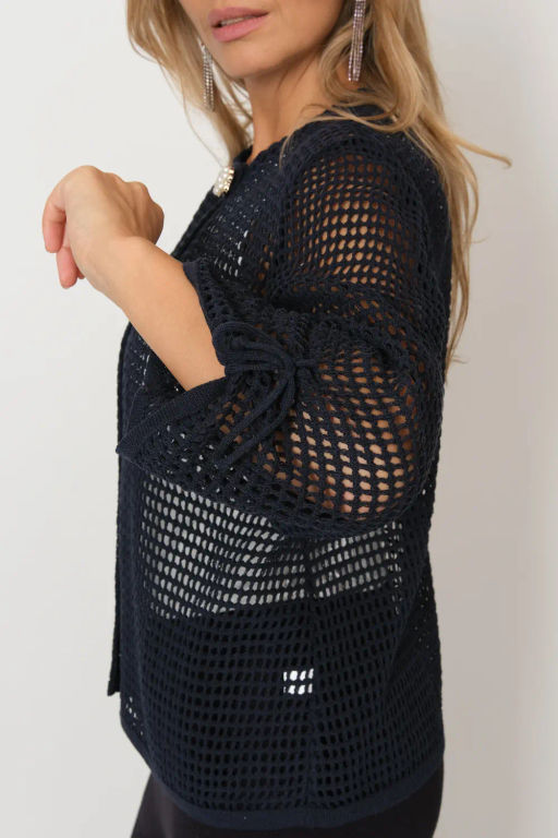 Жакет М 3374/т.синий