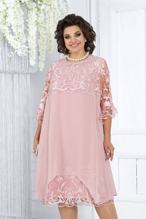 Платье Ninele 7431-Р темно-синий - Mira fashion фото 1261