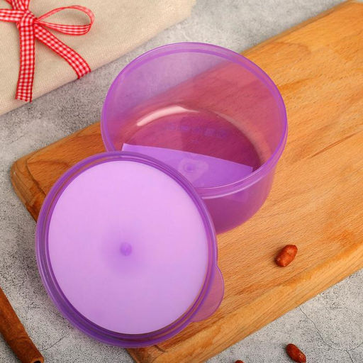 Цена за 2 шт. Ланч - бокс круглый Перчики, 500 мл - Сима-Ленд фото 2