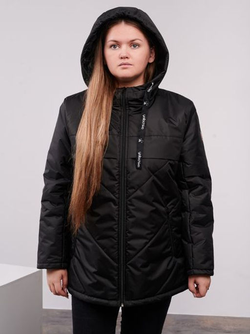 Куртка демисезонная Нэт черный - Yollochka фото 8