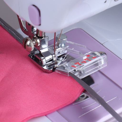 Цена за 2 шт. Лапка для швейных машин, для косой бейки, с линейкой, 5 мм, 4×4.5 см