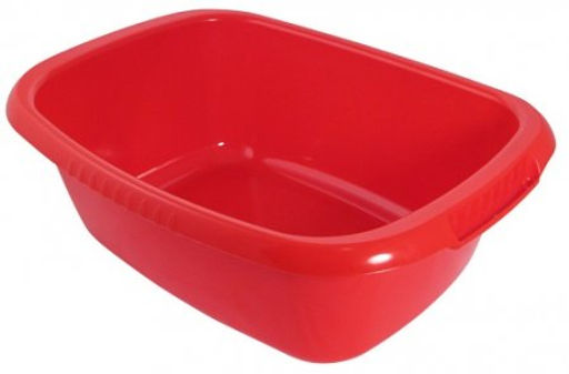 Таз "Водолей" овальный 24л красный С623КРА