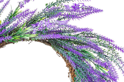 Венок 56*56*12 см "Лавандовое поле"