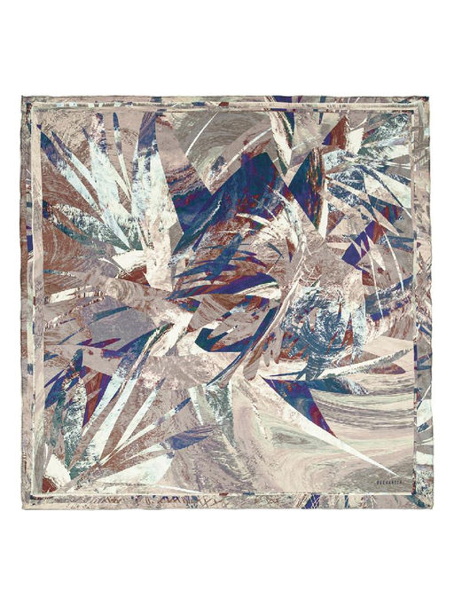 Платок жен. шелк 90х90 E04-8379-19