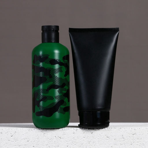 Подарочный набор С Днём защитника Отечества!: гель для душа 300 мл и гель для бритья 110 мл, HARD LINE