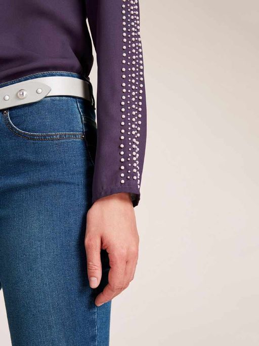 Блузка, лиловая - Heine фото 6