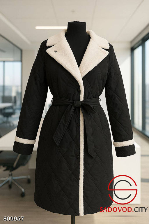 теплая удлиненная куртка