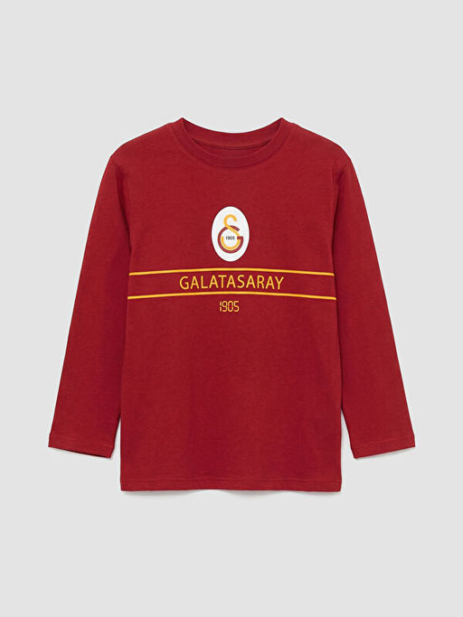 Galatasaray Bask?l? Erkek ?ocuk Pijama Tak?m
