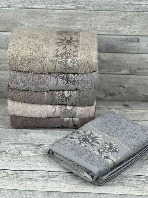 Цена за 1 ш Полотенце Pupilla DAISY (6 шт.) хлопок (50*90)