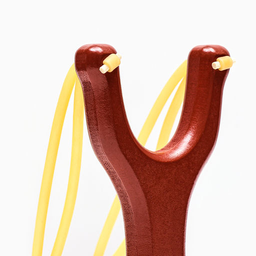 Рогатка деревянная, двойной жгут, 14см - Simaland фото 3