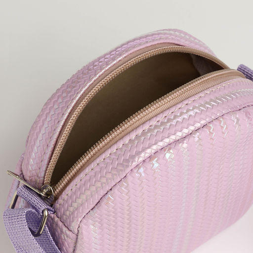 Сумка детская на молнии, цвет сиреневый - Simaland фото 3
