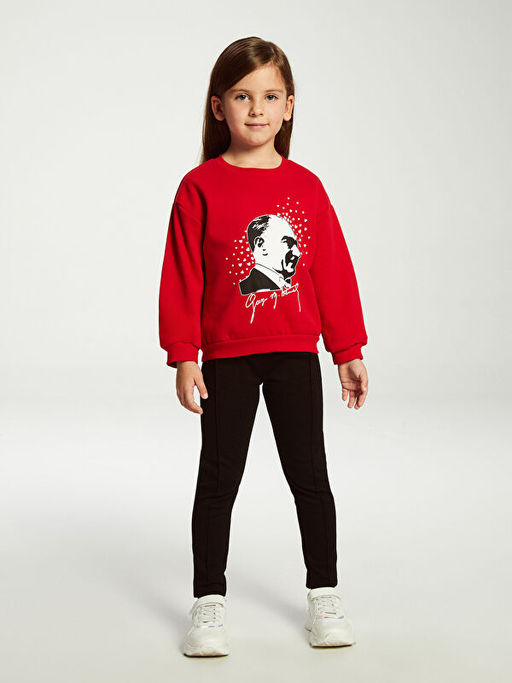 Beli Lastikli K?z ?ocuk Basic Tayt