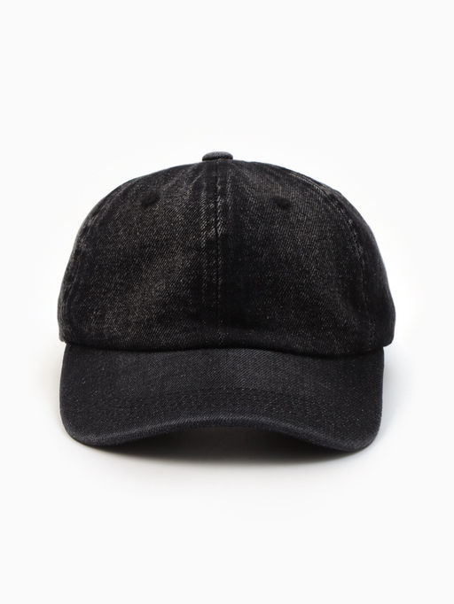 Кепка мужская однотонная MINAKU темная джинса на застежке р-р 56-58 100%хл