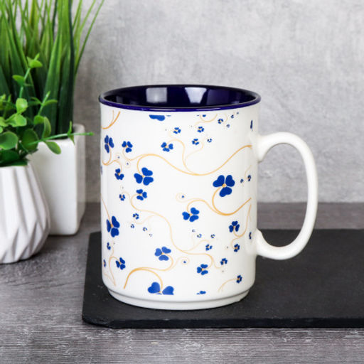 Кружка 320 мл Цветы Незабудка/ Z6542 /уп 12/72/ - Галеонтрейд фото 5