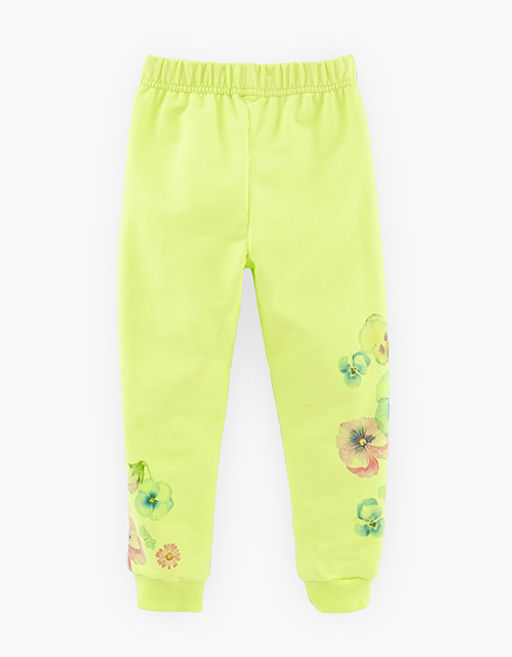 Брюки оттенка кибер лайм для девочки 240026 - Bell bimbo фото 2