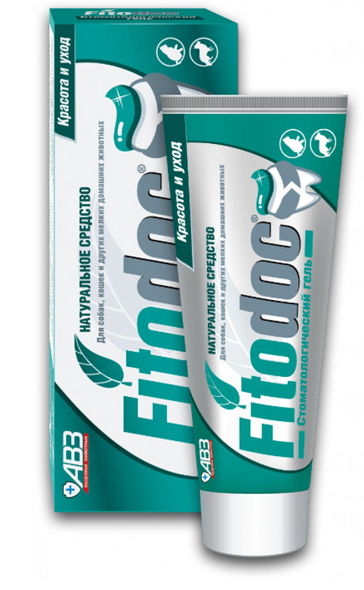 Гель стоматологический 75 мл Фитодок АВЗ, 30 шт.кор